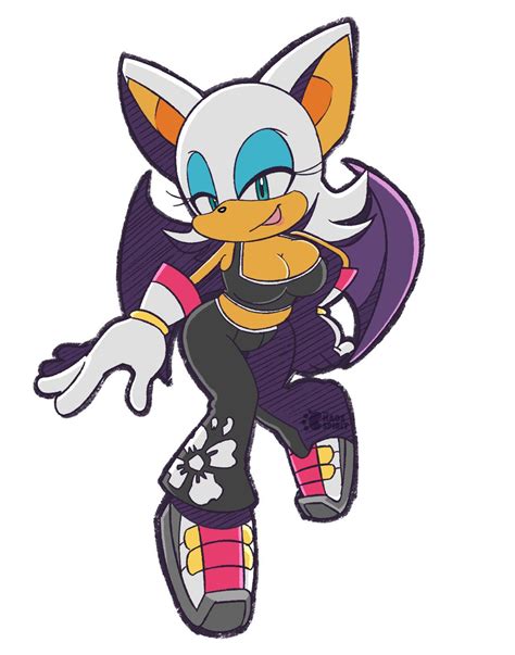 rouge the bat hot|RougedaBat .